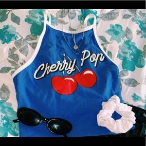 Cherry pop top from forever 21♥️